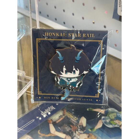 Honkai: Star Rail Chibi Chara Pin Badge Dan Heng - Picture 2 of 3